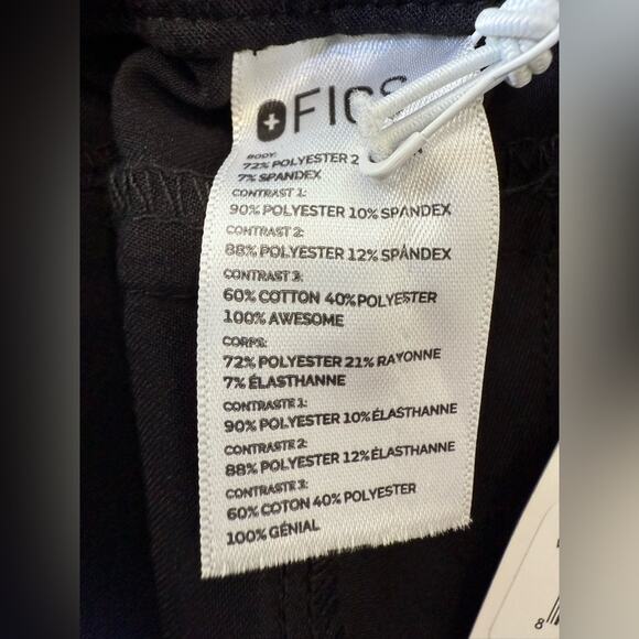 NWT Figs Limited Edition Disney Mickey Mouse Skinny Jogger Scrub Pants Black Sm - Picture 9 of 12